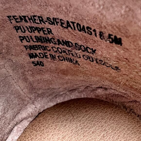 Steve Madden Feather Studded Loafer Flat Womens 6.5 Snake Print Leather Reptile - Picture 8 of 8